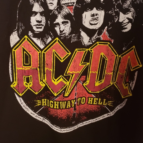 🤘🏻AC⚡DC Highway To Hell Tee shirt - Picture 5 of 5